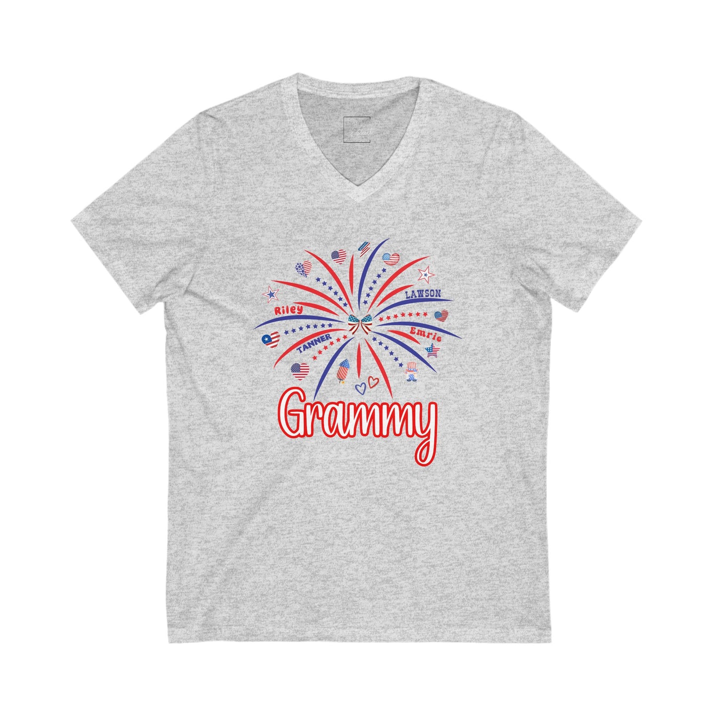 Grammy Unisex V-Neck Tee