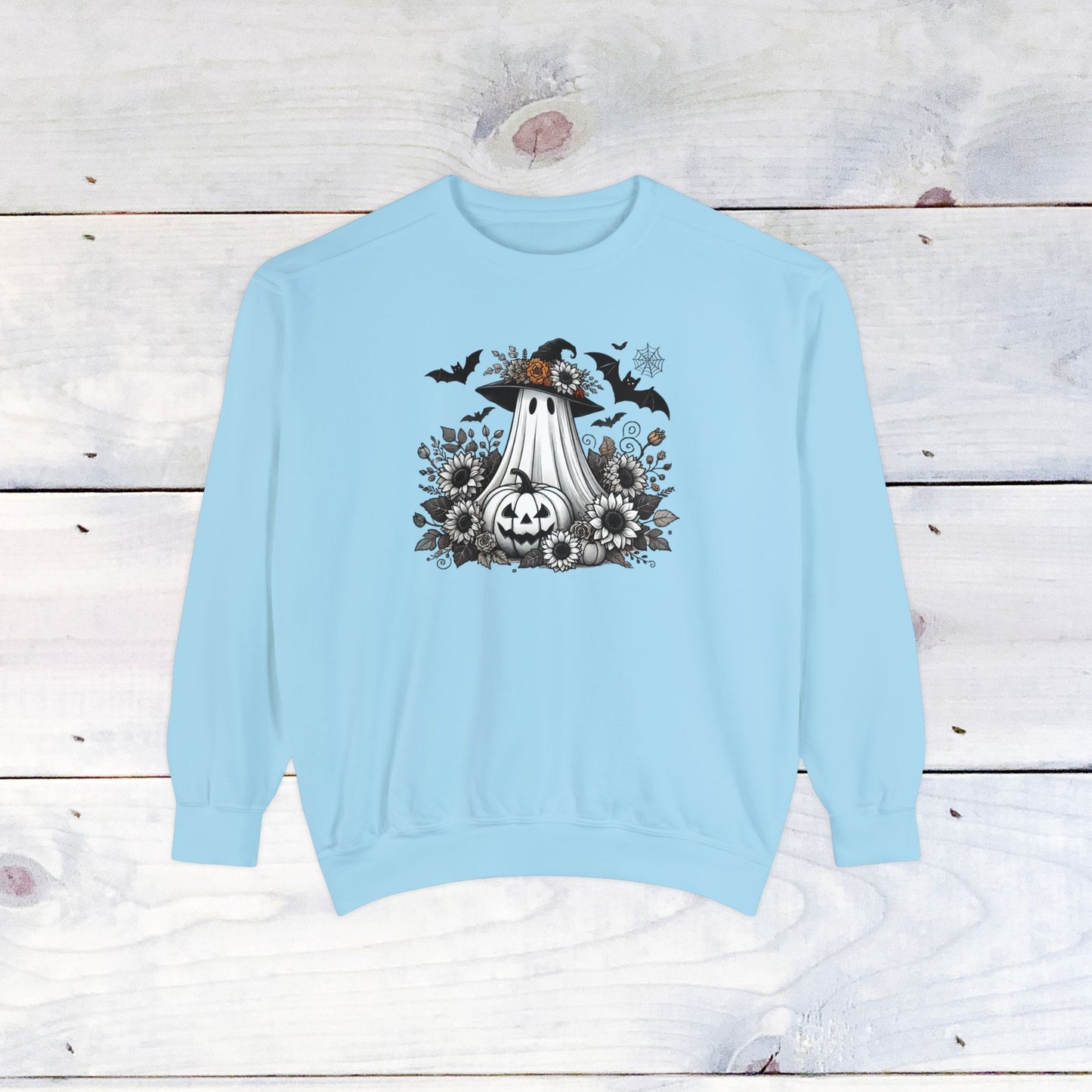 Groovy Ghost Comfort Colors Sweater
