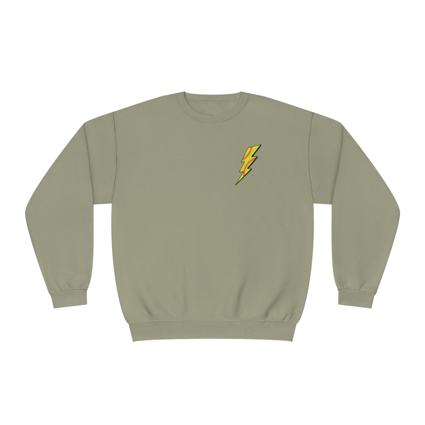 Softball Mama Sweater - White Text