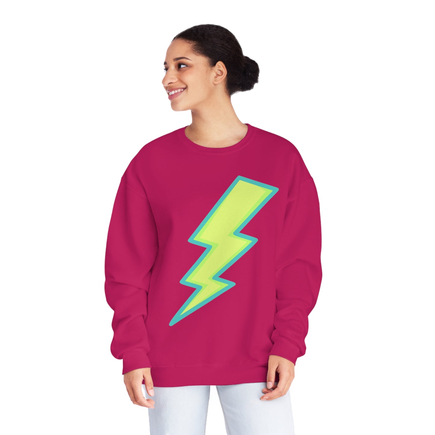 The Bolt Sweater - Unisex NuBlend® Crewneck Sweatshirt