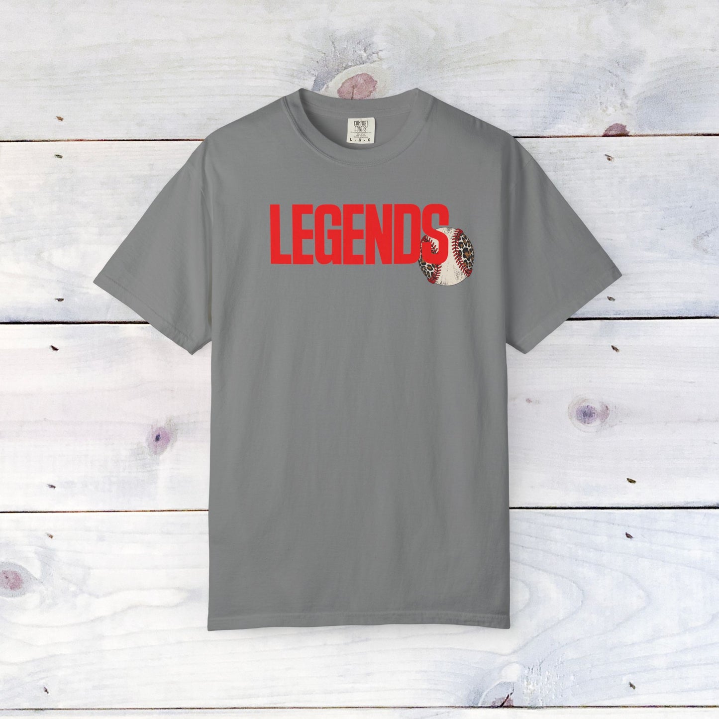 Legends Baseball Comfort Colors Unisex Shirt