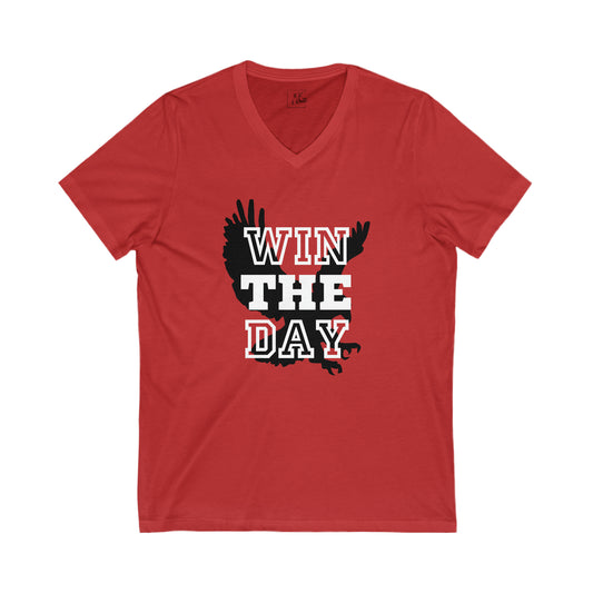 Win the Day Womens V Neck