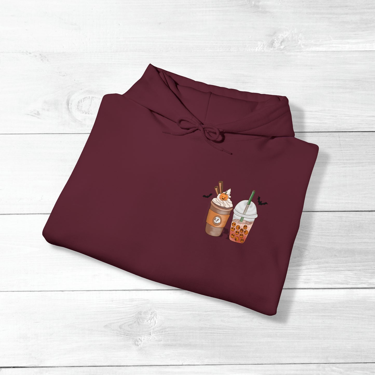 Halloween Coffee Hoodie - Hocus Pocus I need Coffee to Focus Back