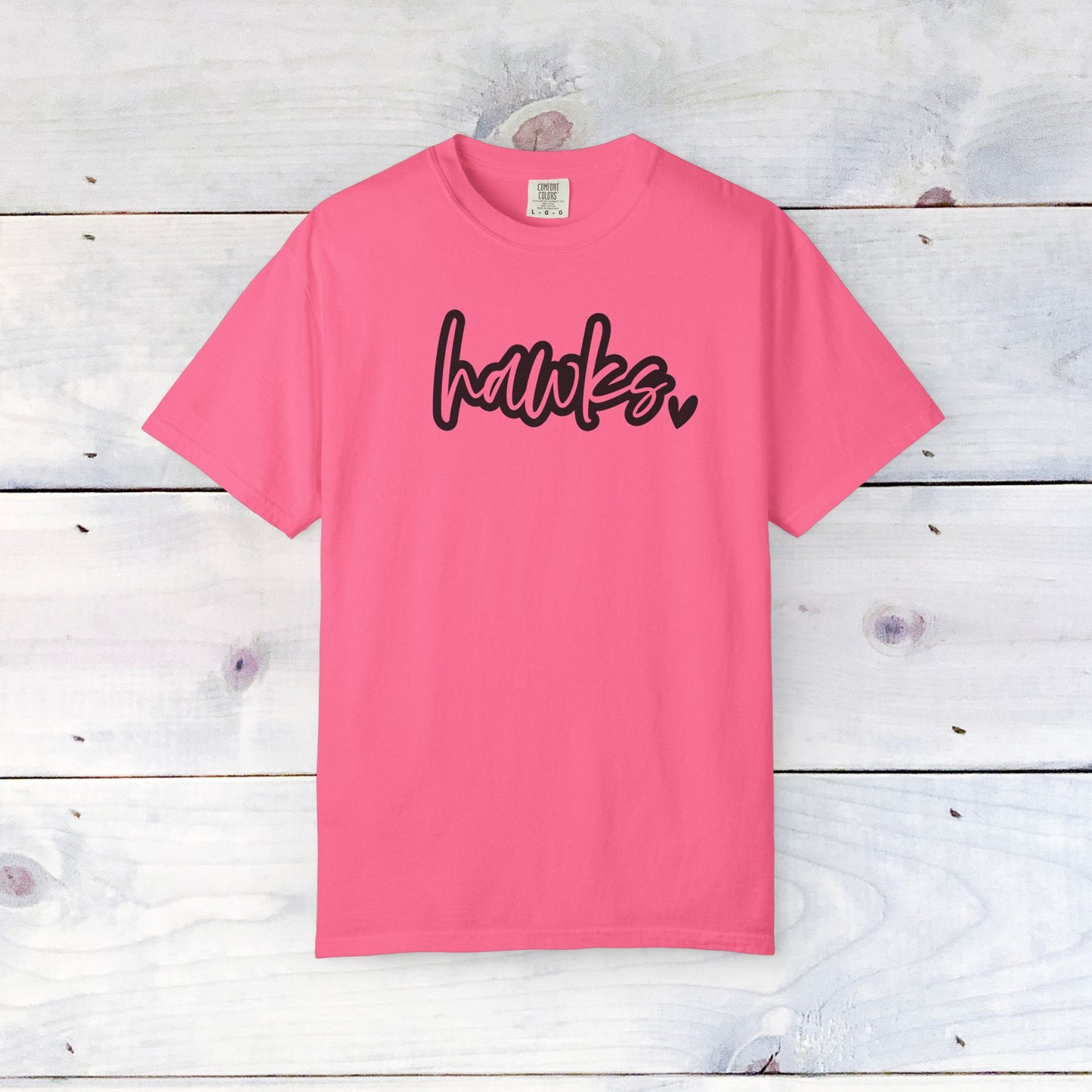 Hawks Love Comfort Colors Unisex Shirt