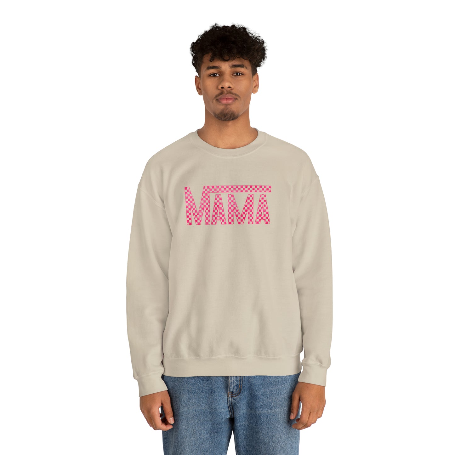 Pink Mama Checkered Sweater