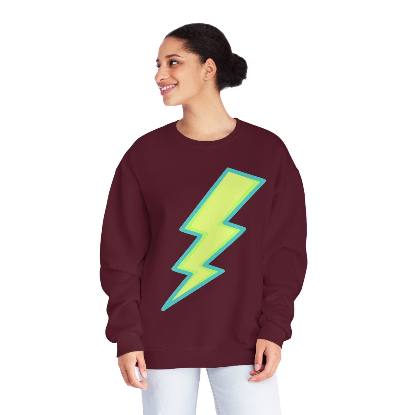 The Bolt Sweater - Unisex NuBlend® Crewneck Sweatshirt