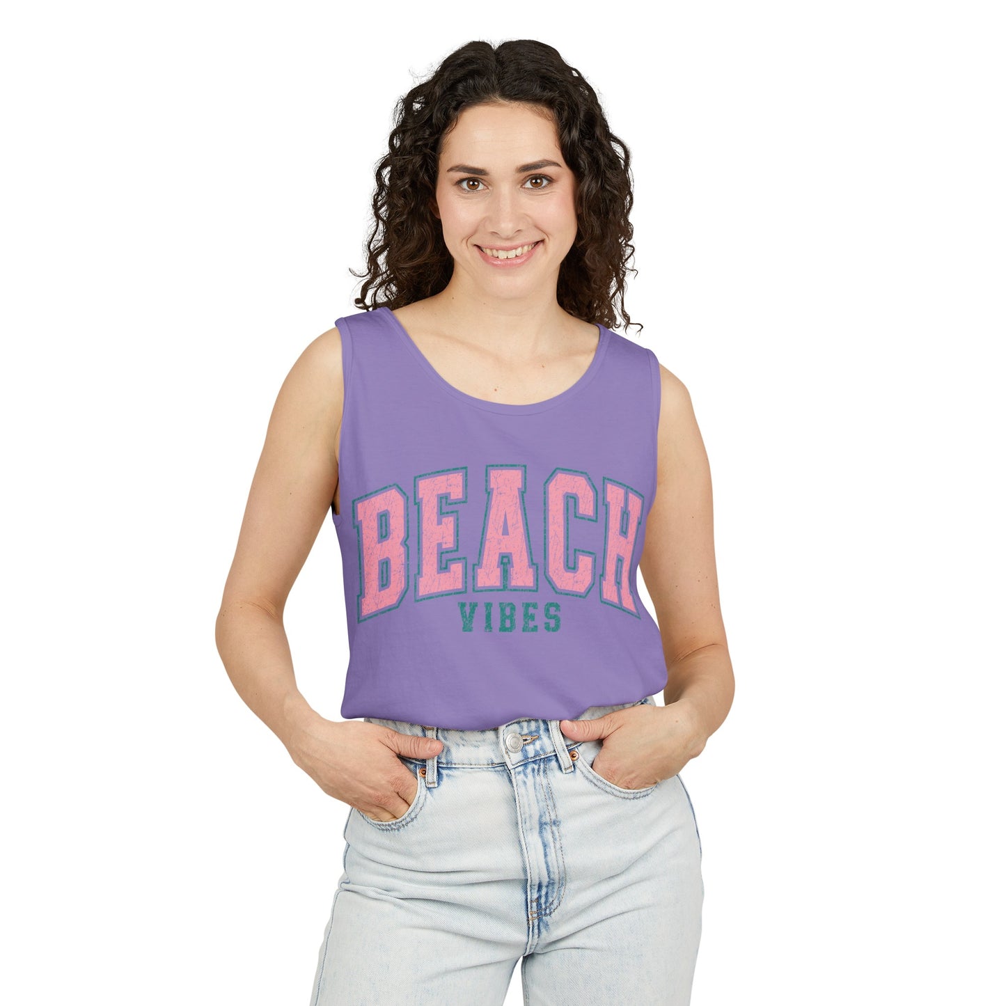 Beach Vibes Comfort Colors Tank