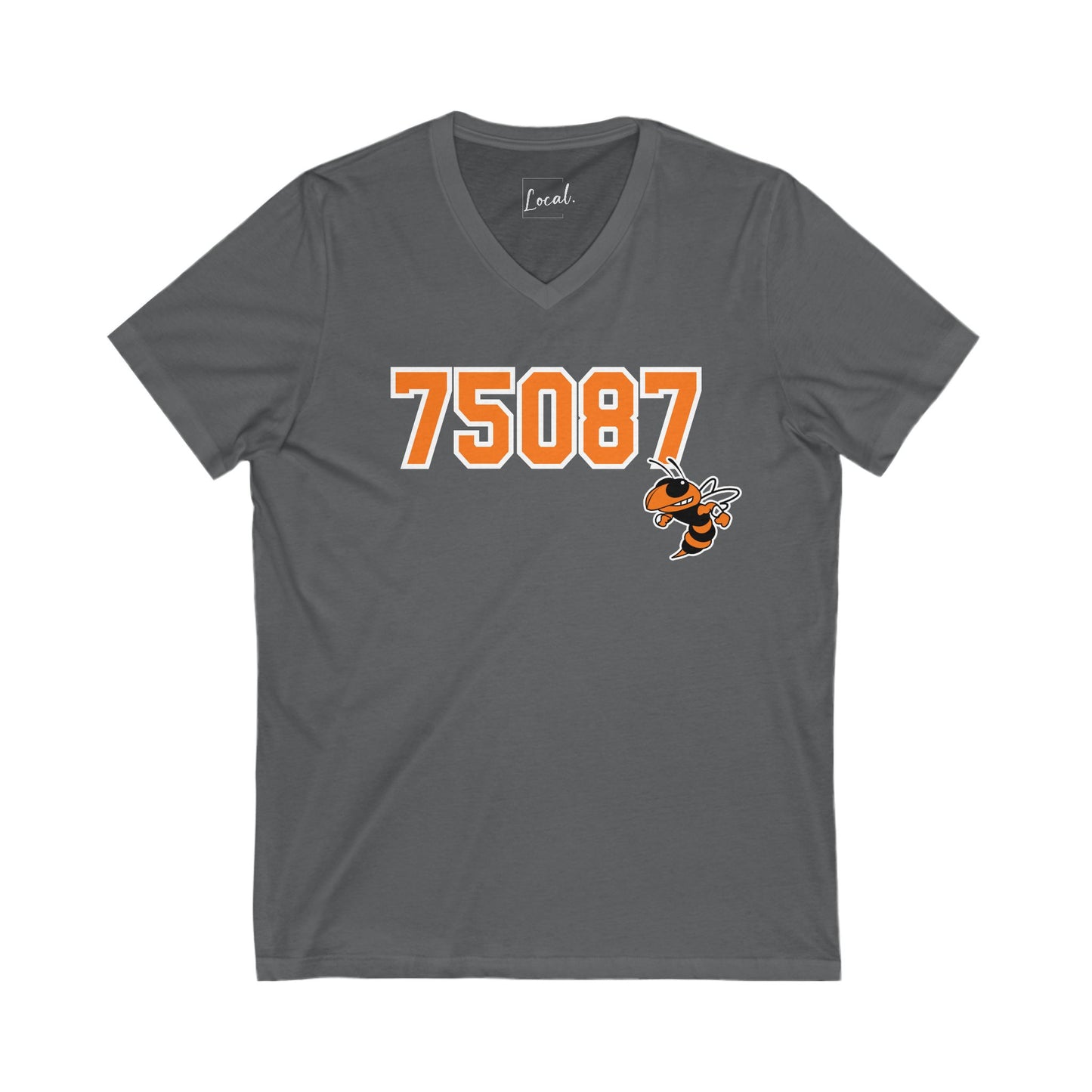 Rockwall Zipcode Unisex V-Neck Tee