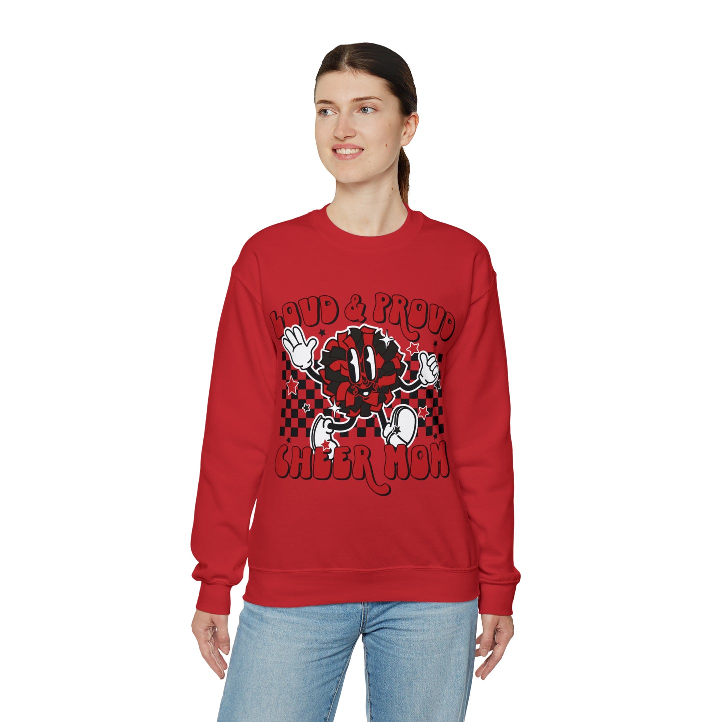 Loud & Proud Cheer Mom Sweater