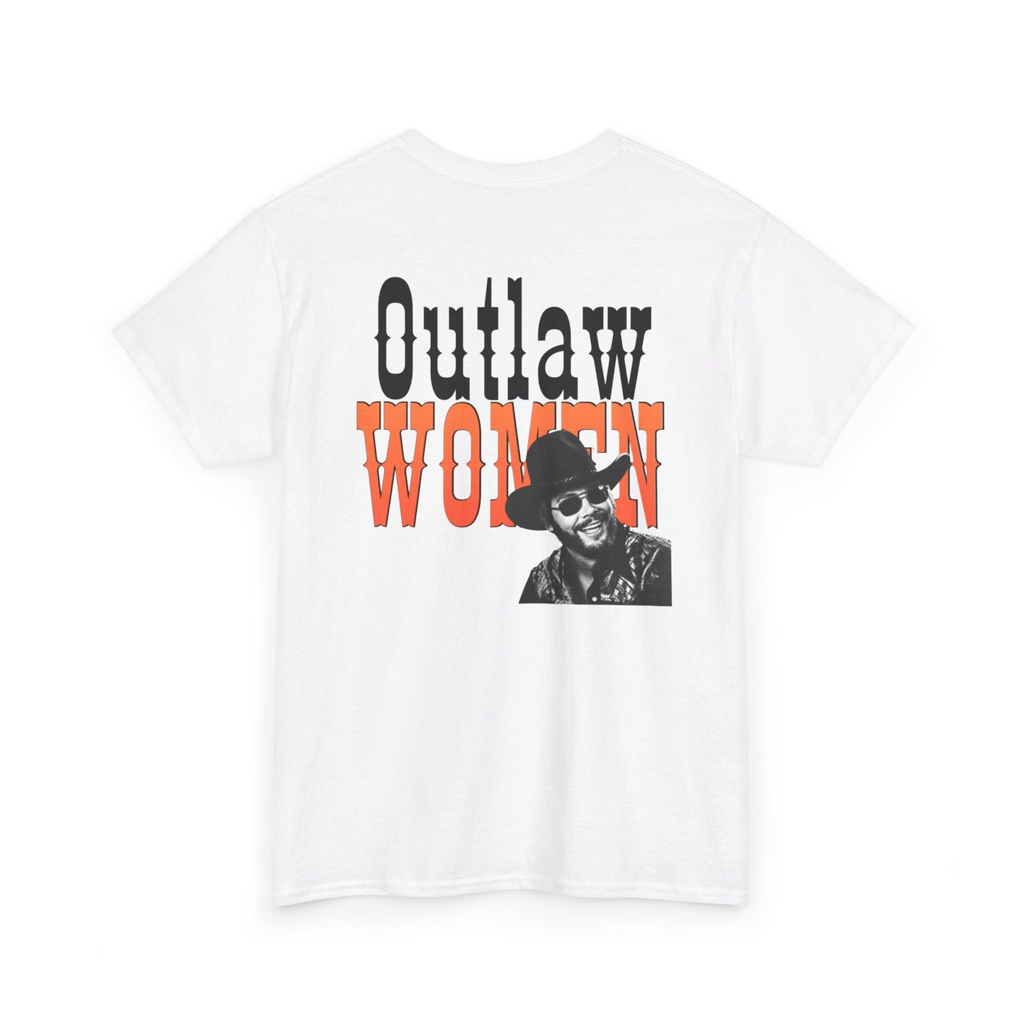 Hank Outlaw Women Unisex Cotton Tee