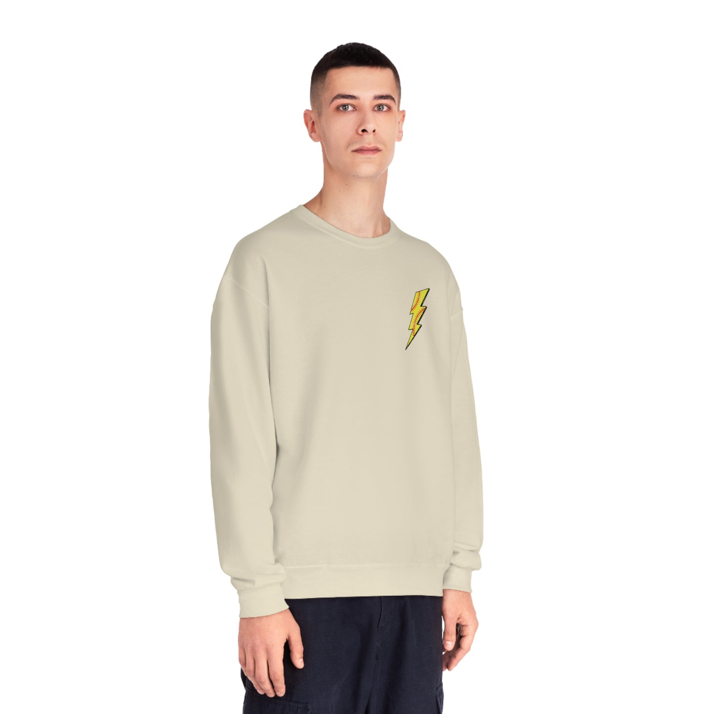 Softball Mama Sweater - White Text
