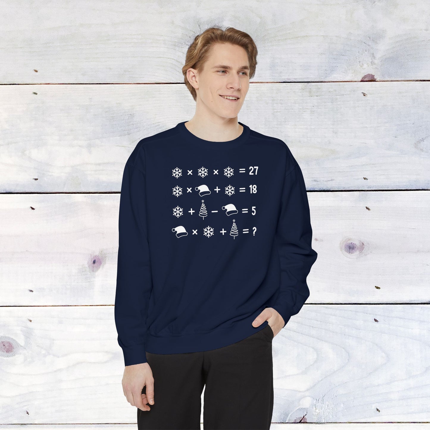 Math Teacher Comfort Colors Sweater