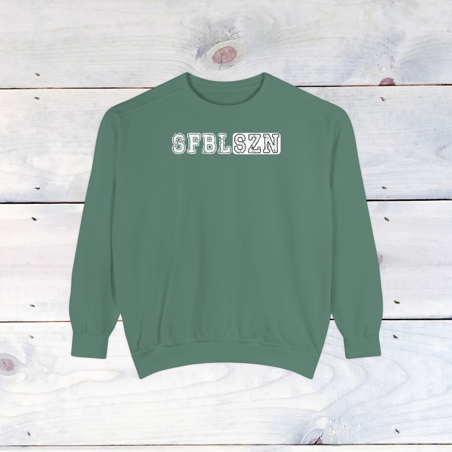 Softball Season Custom Comfort Colors Sweater