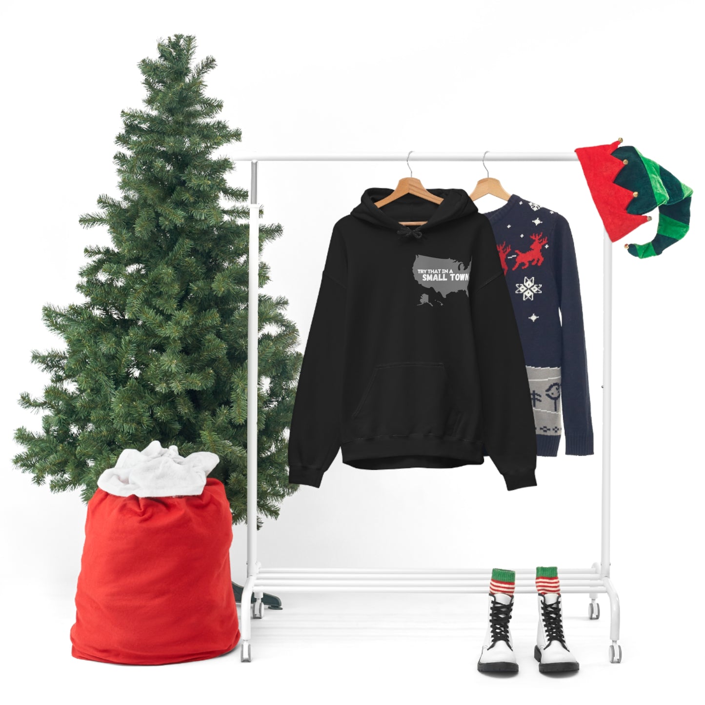 USA/Try That in a Small Town - Aldean - Unisex Hoodie