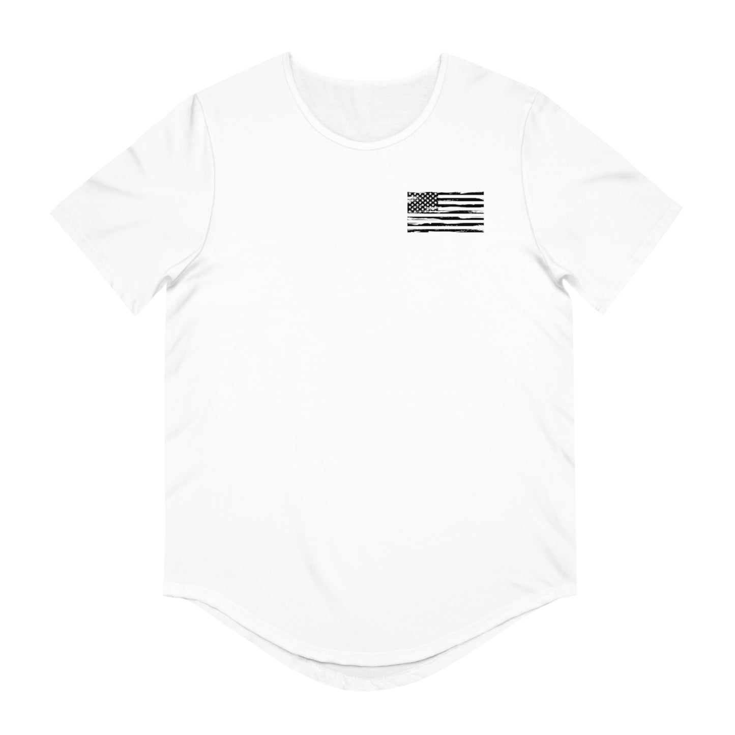Men's - Try That in a Small Town [Back] - Jersey Curved Hem Tee