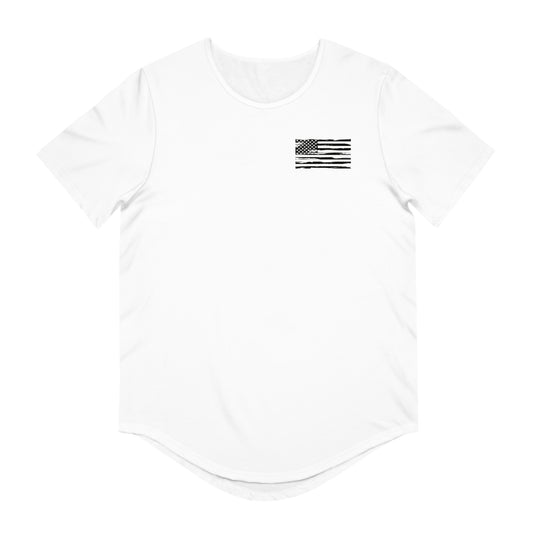 Men's - Try That in a Small Town [Back] - Jersey Curved Hem Tee