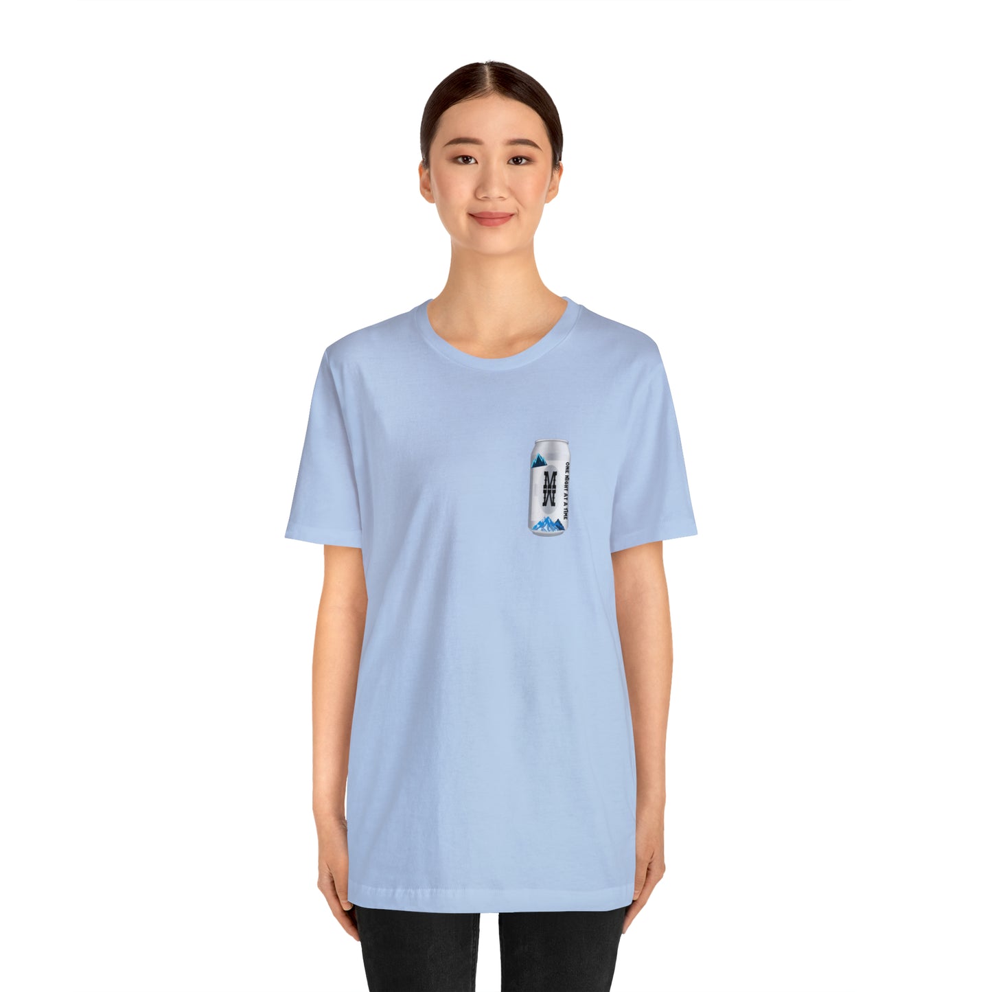 Wallen Tour Shirt - Beer Can Front, Country A$$ Sh*t Back  Unisex T-shirt, White Text