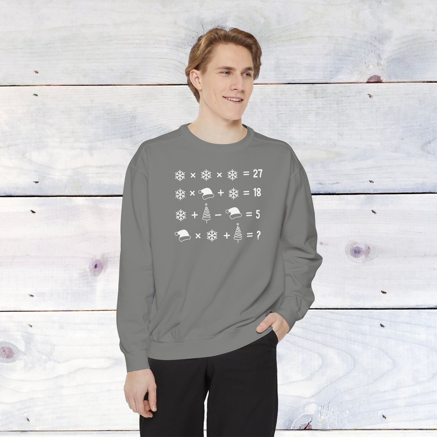 Math Teacher Comfort Colors Sweater