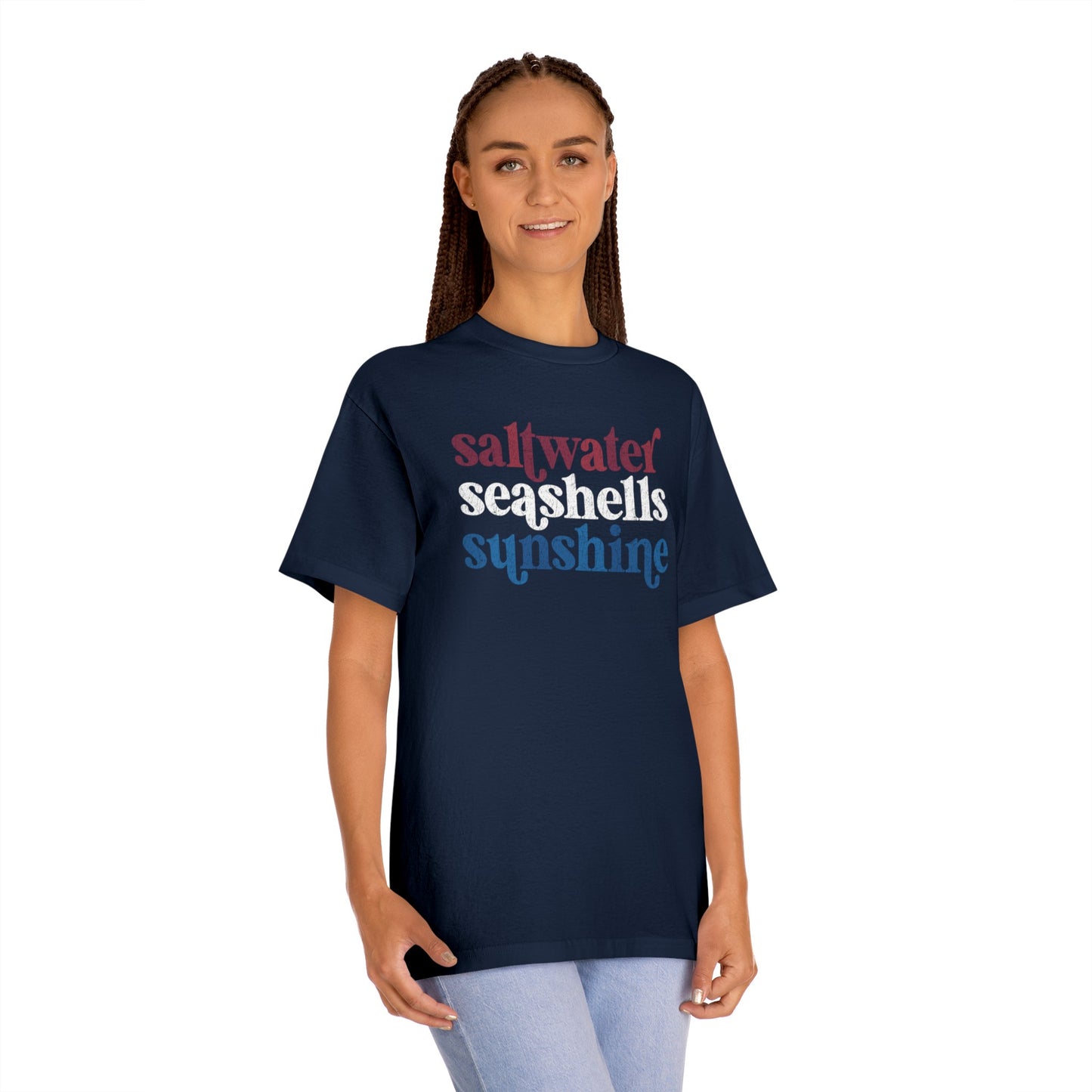 Saltwater, Seashells, Sunshine RWB T-Shirt