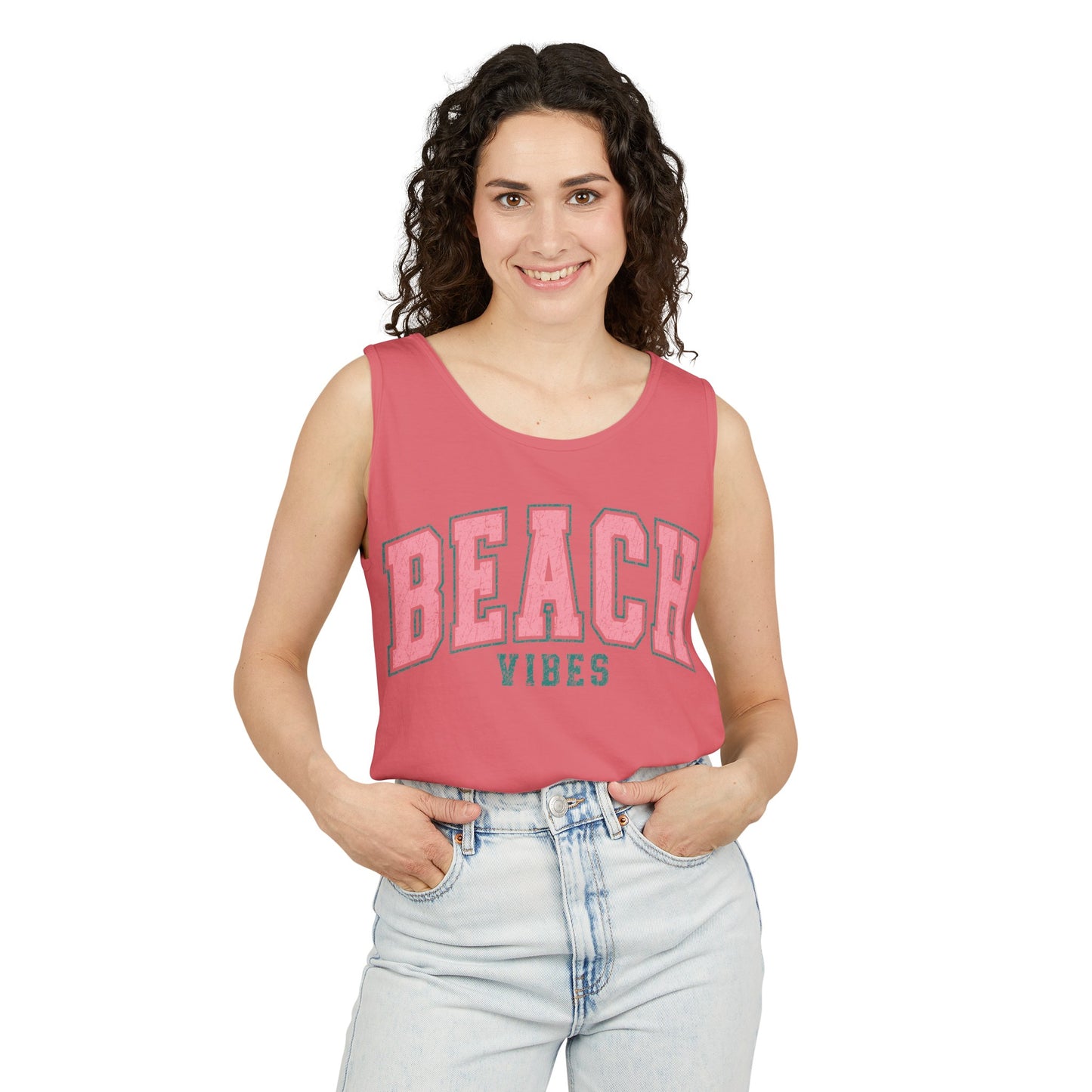 Beach Vibes Comfort Colors Tank