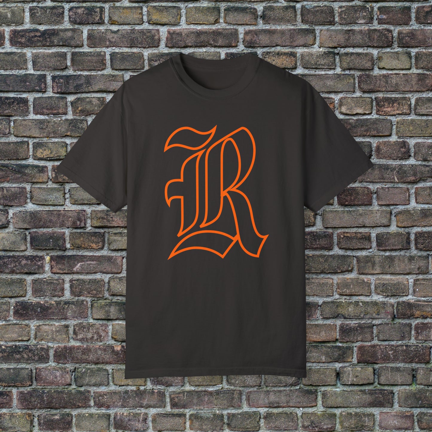 The Original Rockwall R Outline - Comfort Colors T