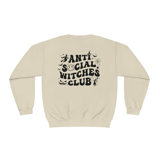 Anti Social Witches Club - Black Text