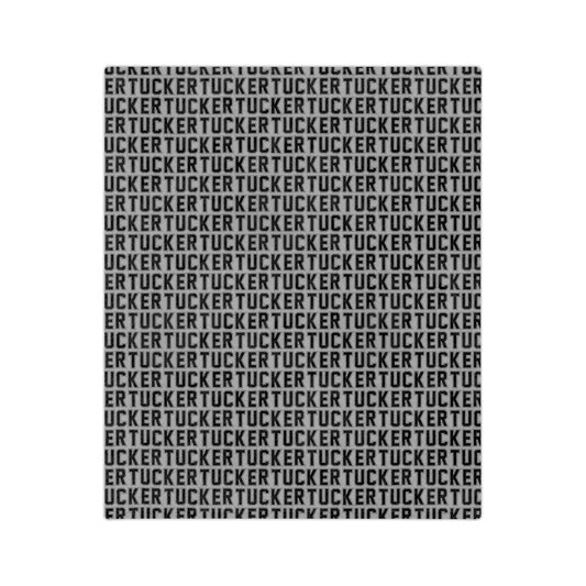 Tucker Custom Blanket Grey