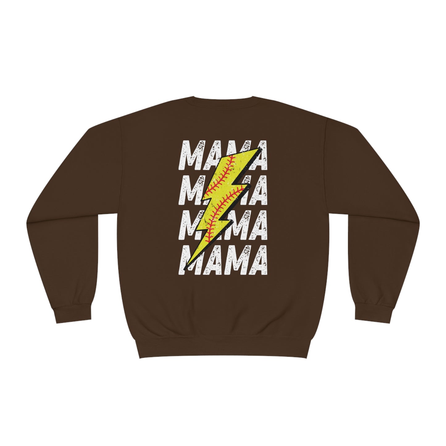 Softball Mama Sweater - White Text