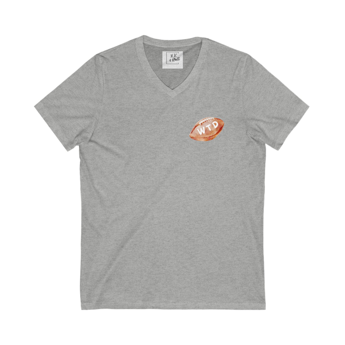 Fun Heath Hawks V Neck Tee