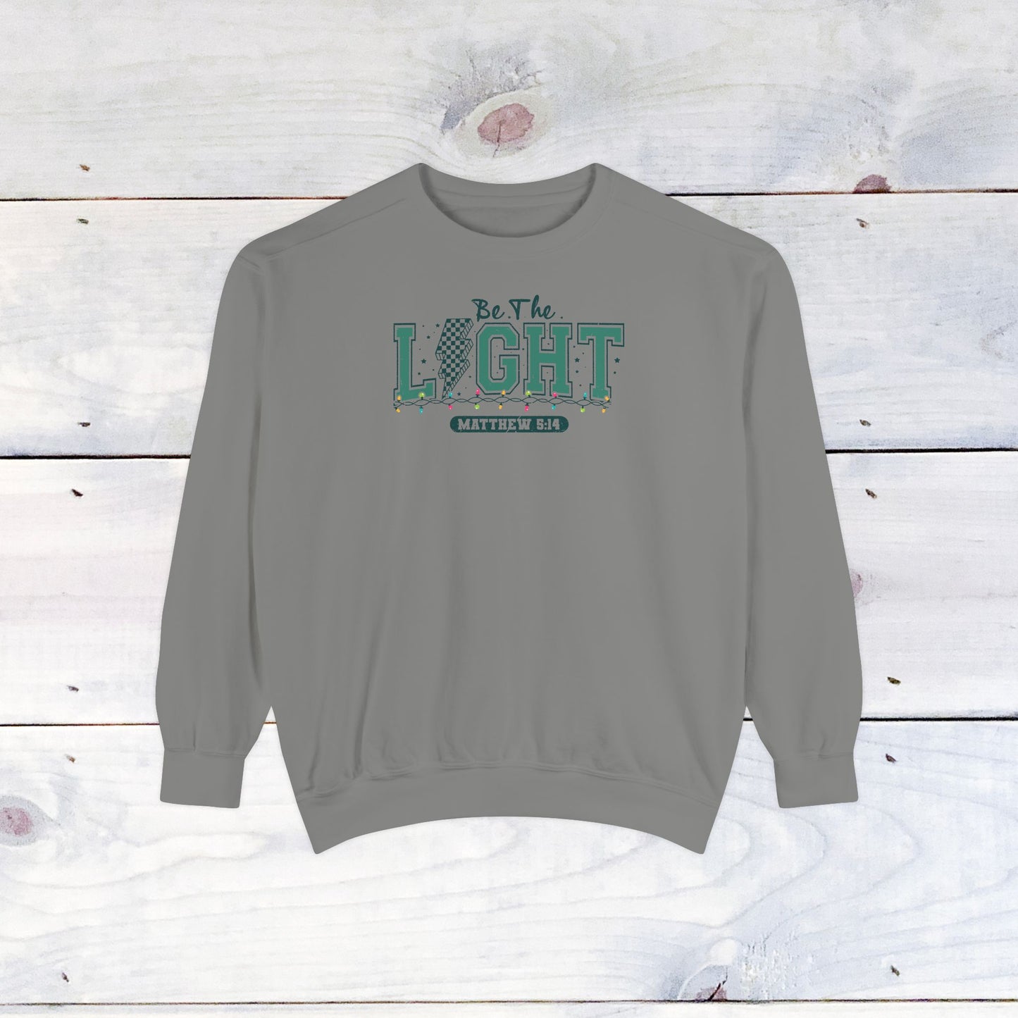 Be the Light Comfort Colors Sweater