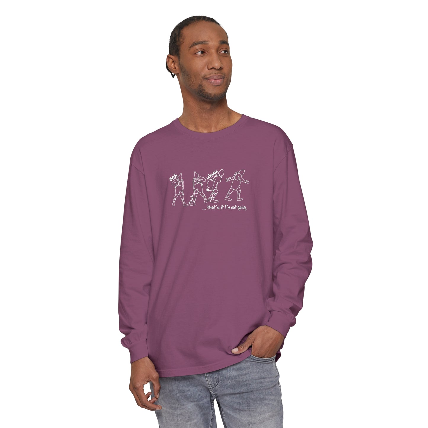 Grinch Comfort Colors Long Sleeve Shirt