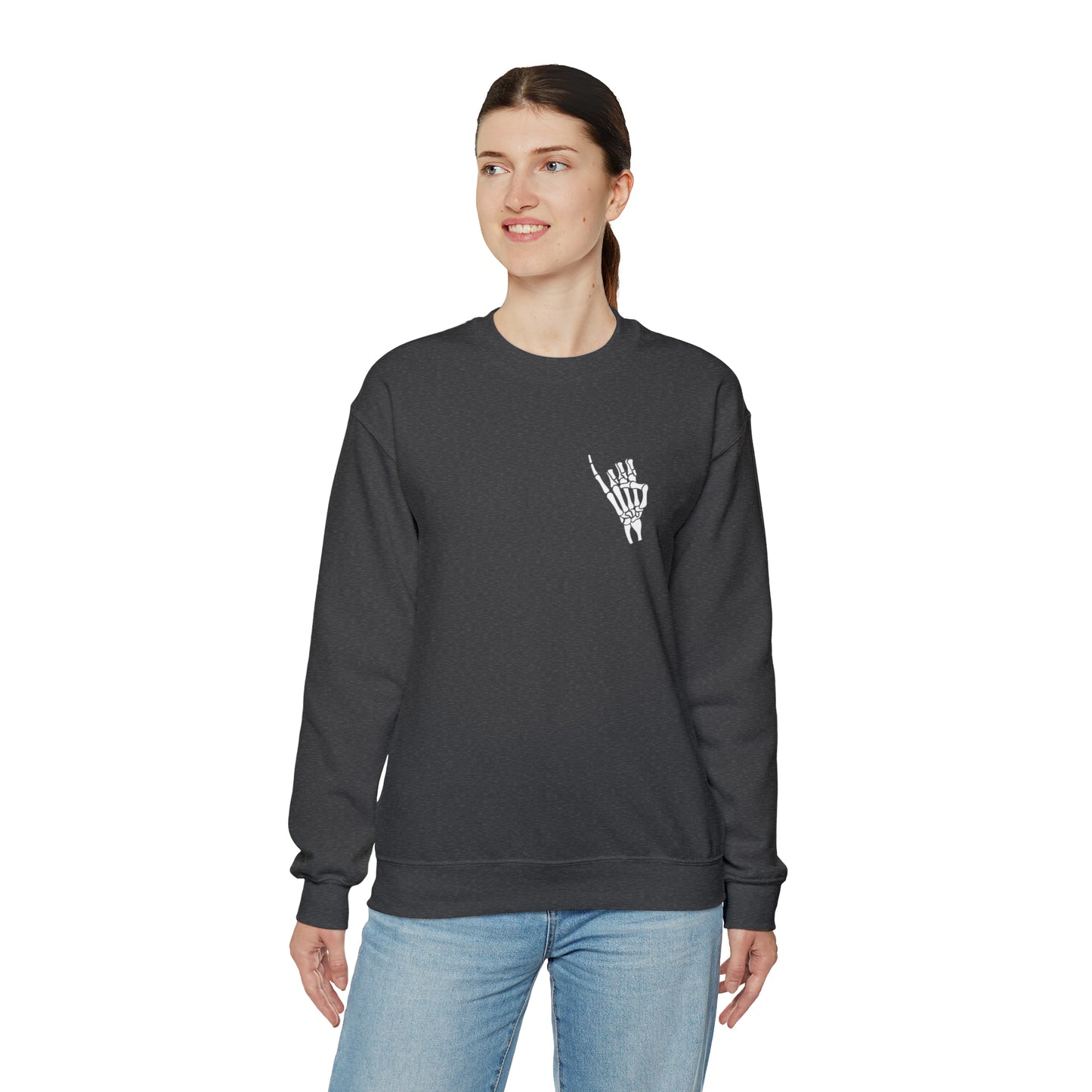 Skelly Stingers Up and Rockwall Back Sweater