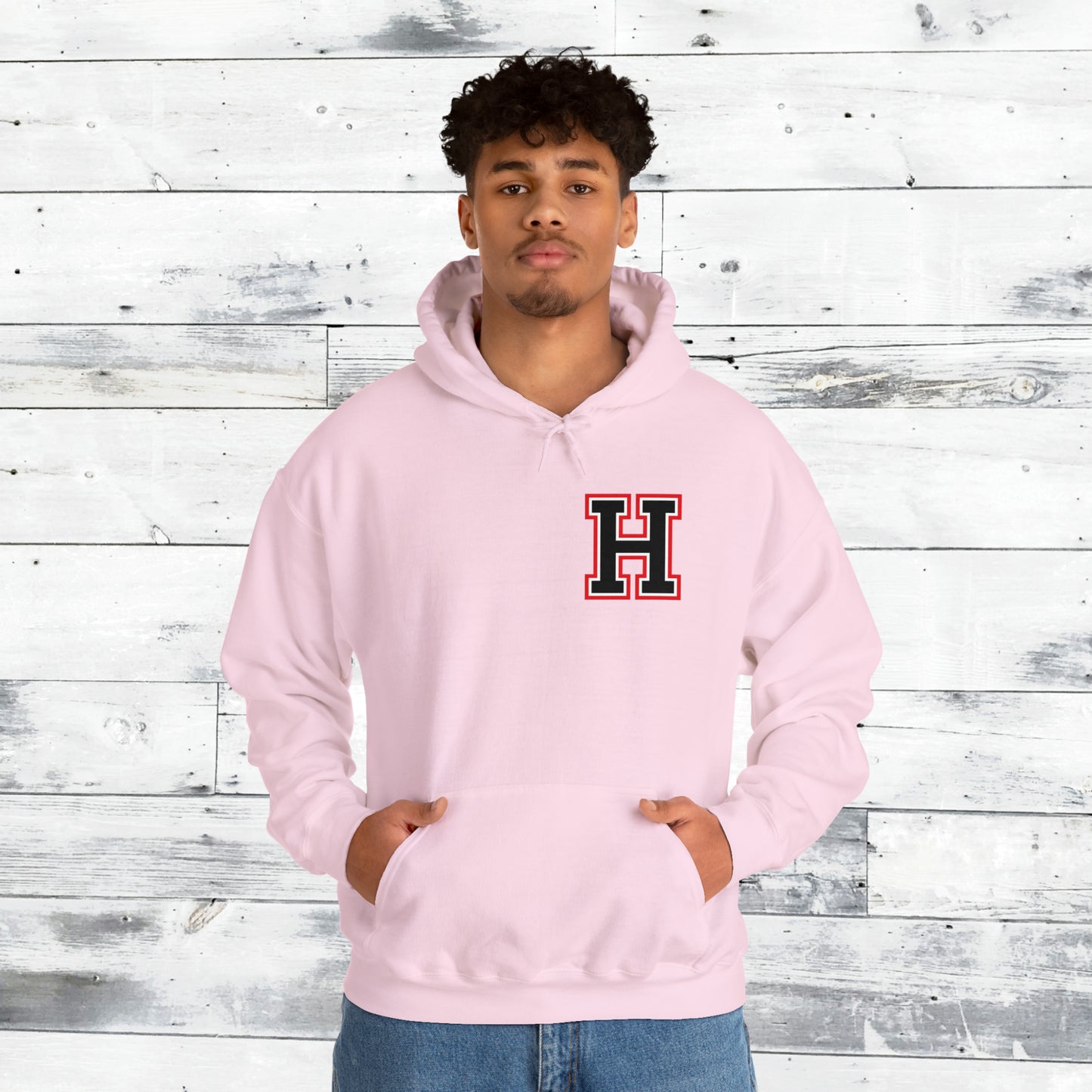 Heath Hawks - Southside Strong back Hoodie