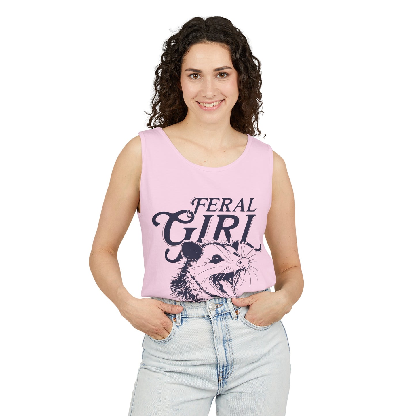 Feral Girl Summer Tank - Comfort Colors
