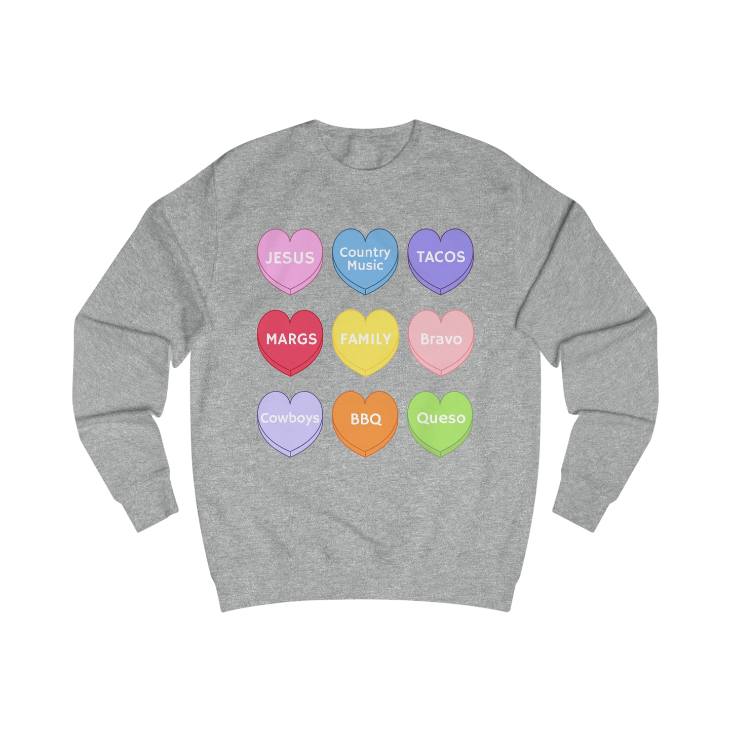 Conversation Hearts Sweater