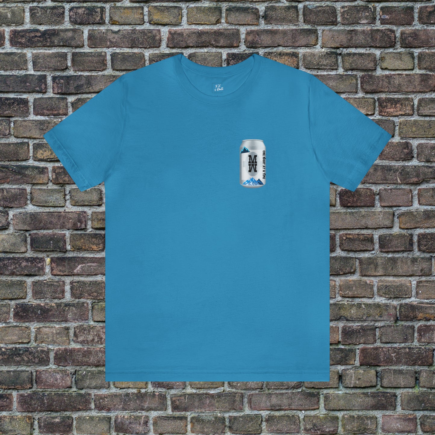 Wallen Tour Shirt - Beer Can Front, Country A$$ Sh*t Back  Unisex T-shirt, White Text