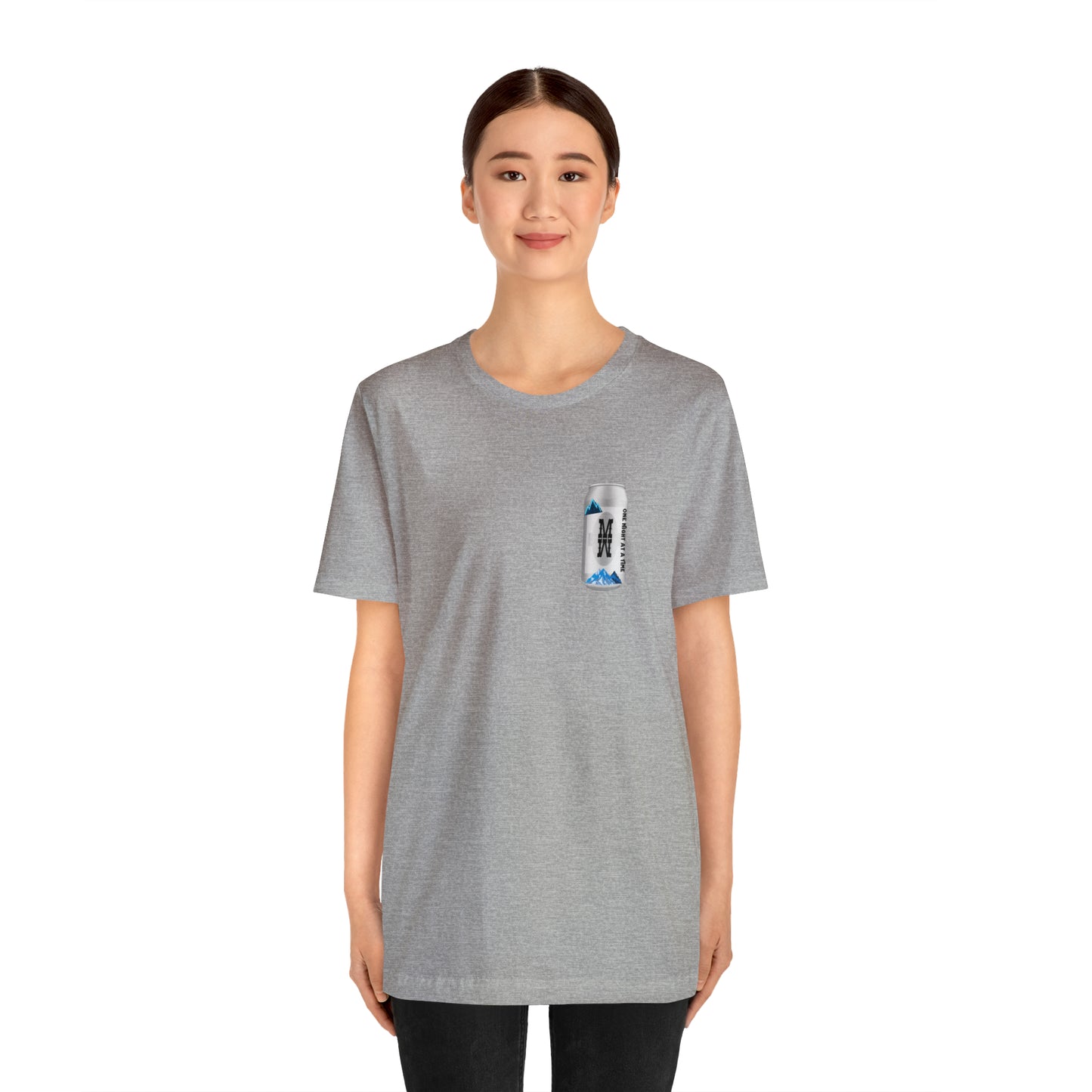 Wallen Tour Shirt - Beer Can Front, Country A$$ Sh*t Back  Unisex T-shirt, White Text