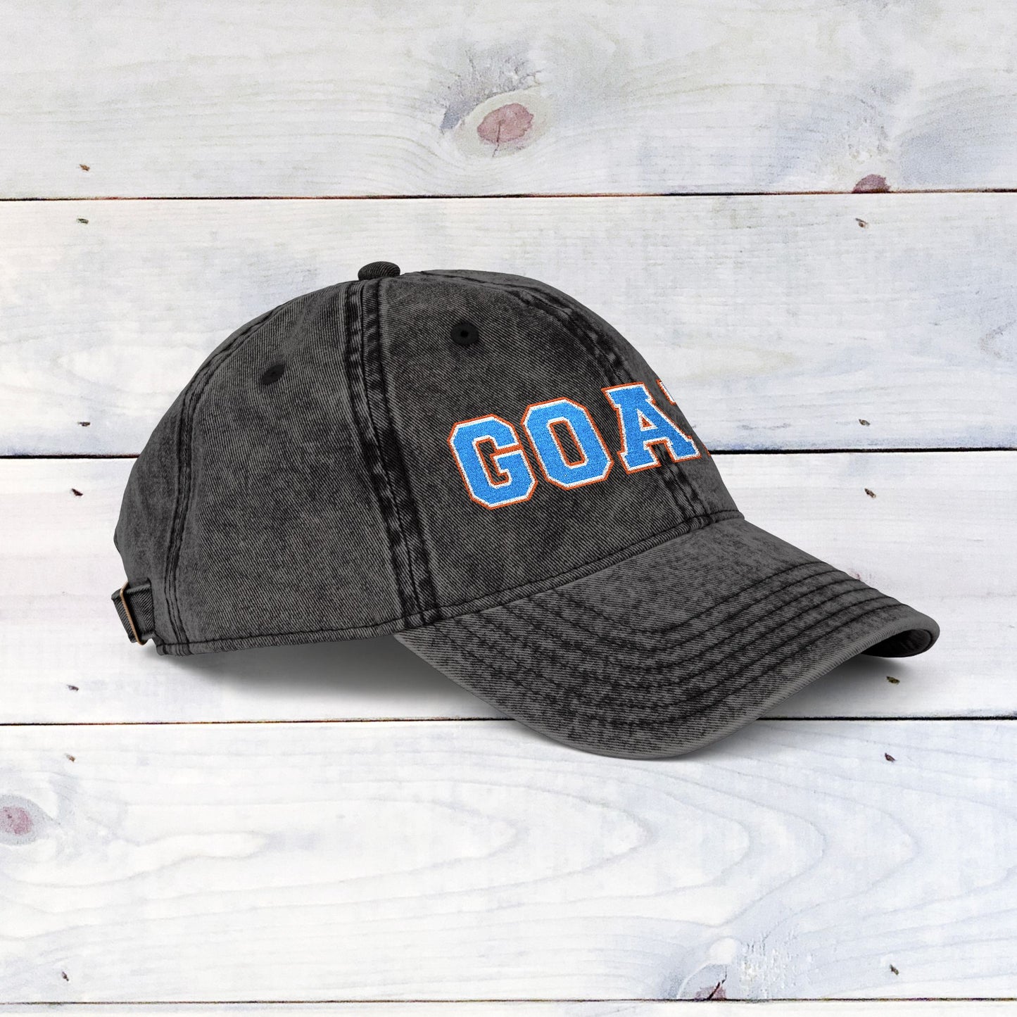 Vintage Embroidered Cap - Goats Custom