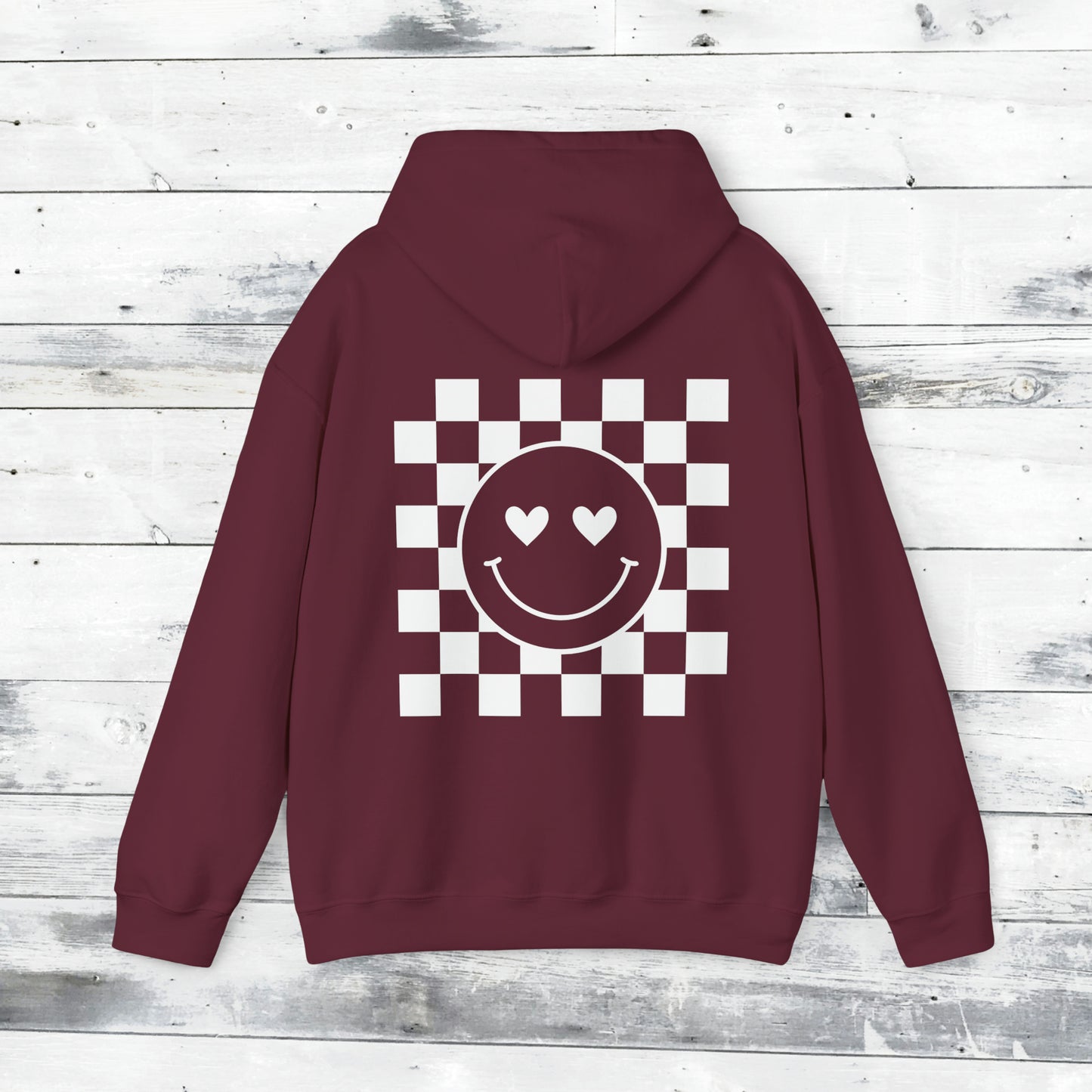 Valentines Check Hoodie