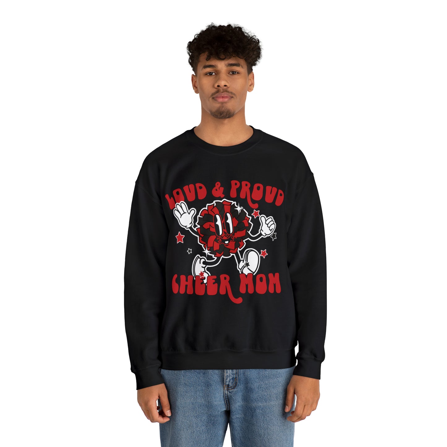 Loud & Proud Cheer Mom Sweater