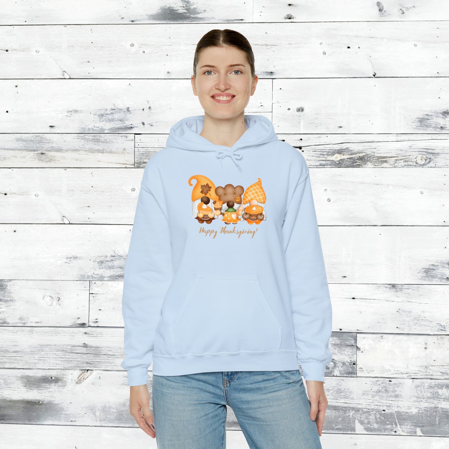 Gnome Happy Thanksgiving Hoodie