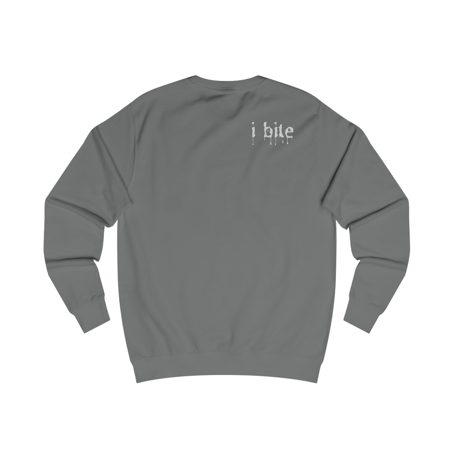 i bite women's vampire pullover
