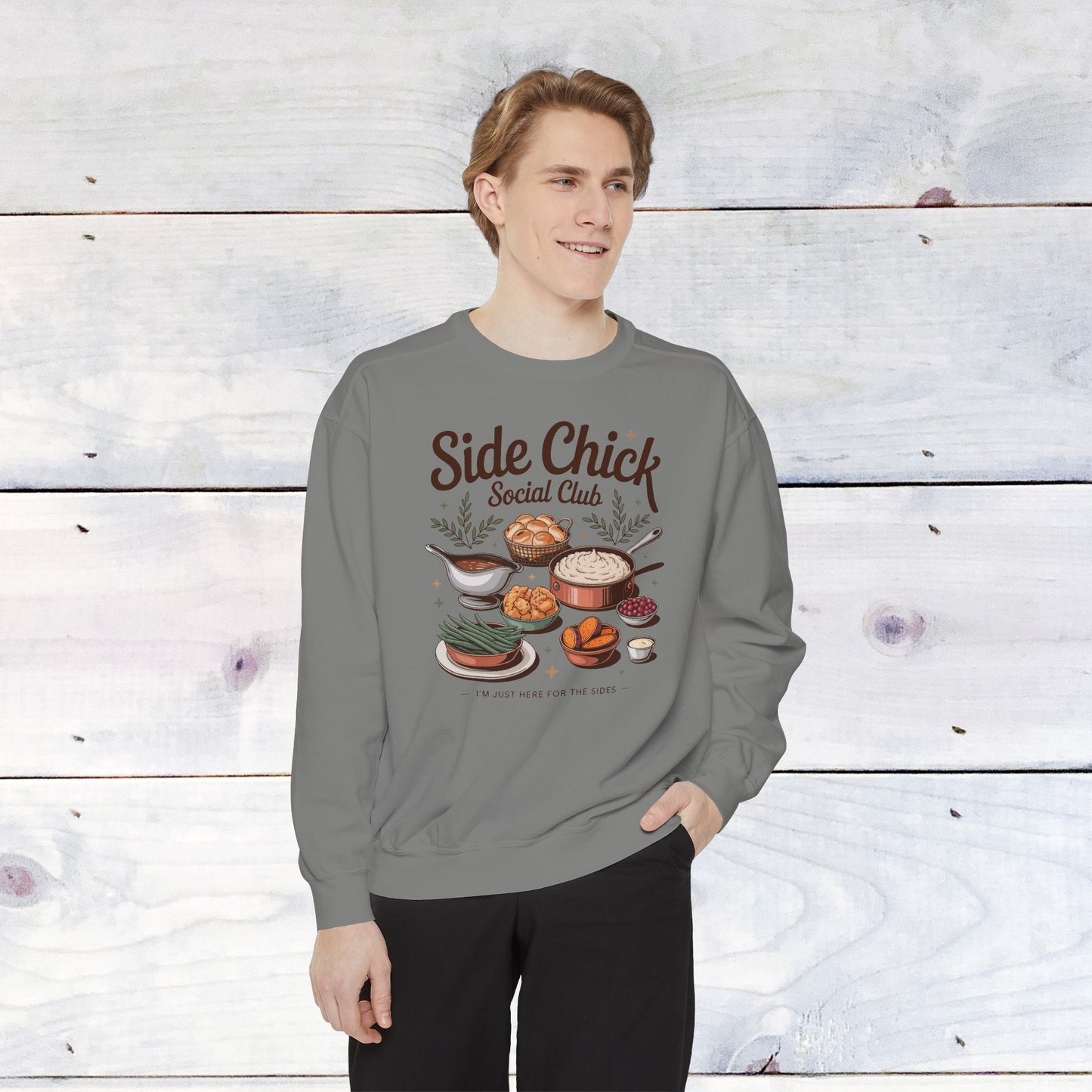 Side Chick Comfort Colors Sweatshirt