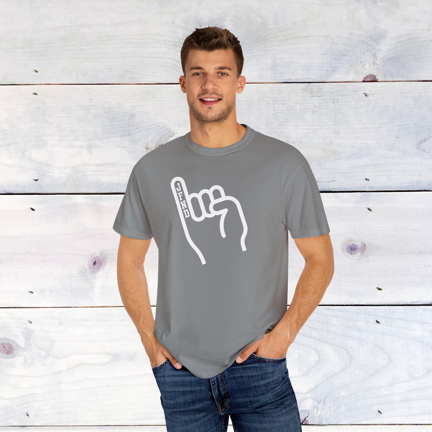 JFND Stinger Comfort Colors T - White Text