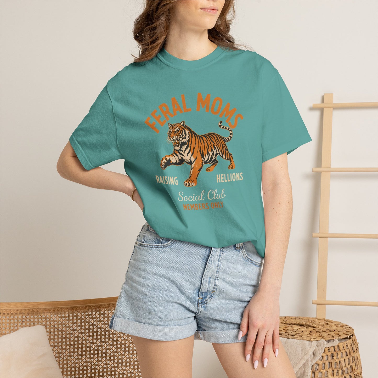Feral Moms Comfort Colors Unisex Shirt