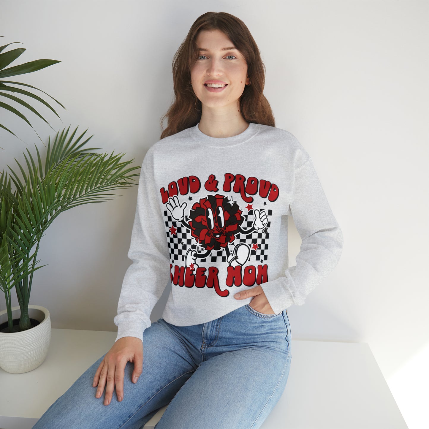 Loud & Proud Cheer Mom Sweater