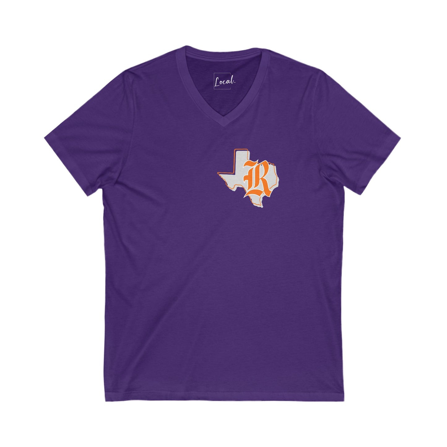 Texas Rockwall Zipcode Unisex V-Neck Tee