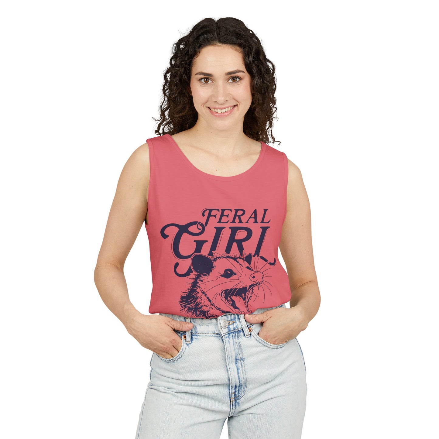 Feral Girl Summer Tank - Comfort Colors
