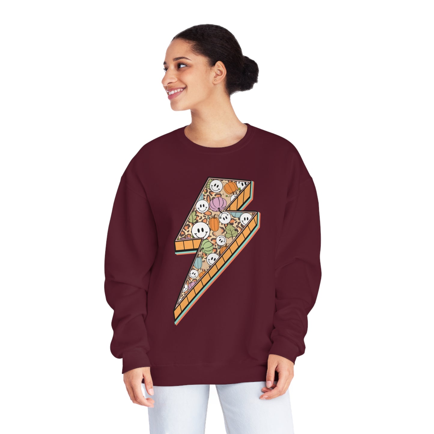 Fall Lightning Bolt Sweater