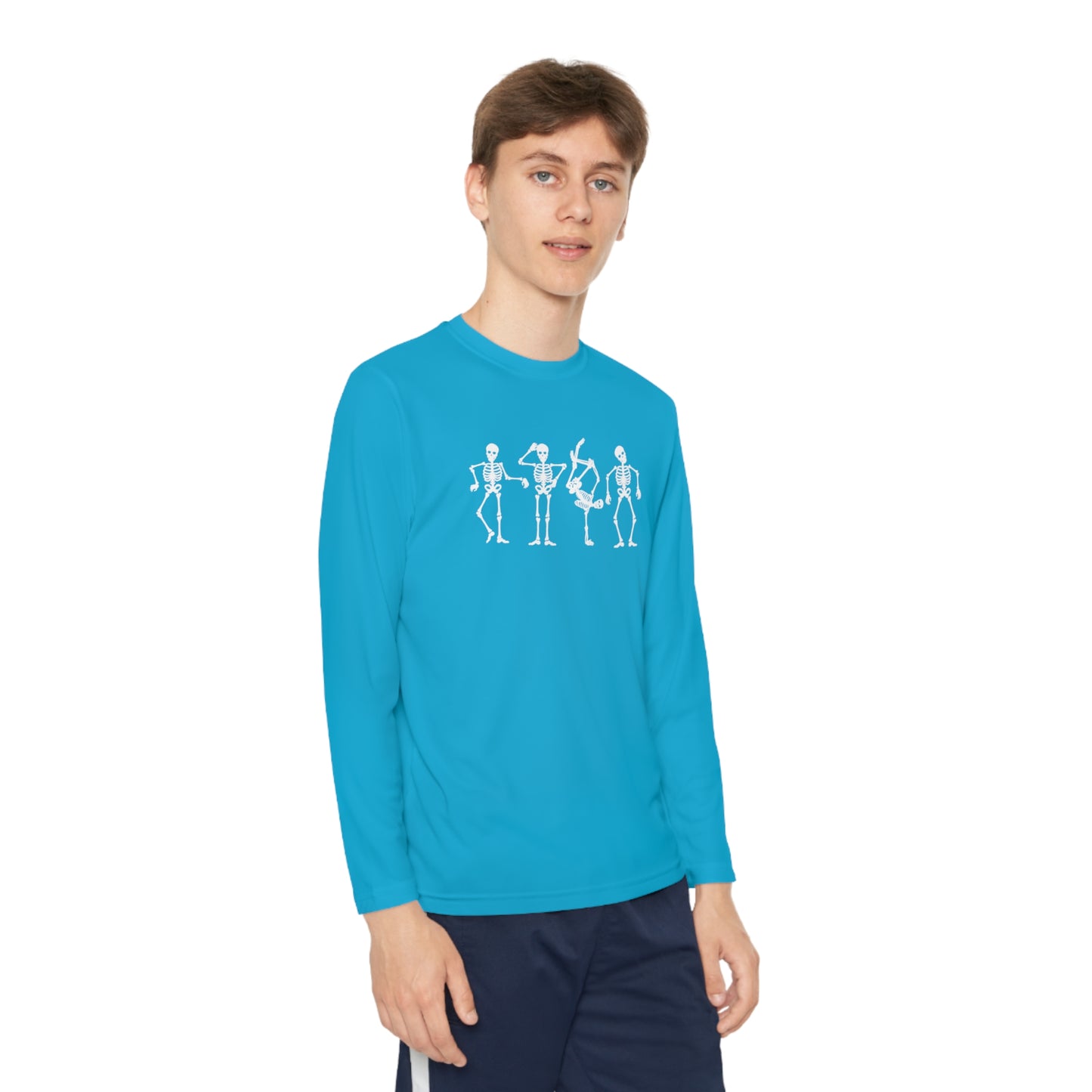 Youth Dancing Skelly Long Sleeve T-Shirt